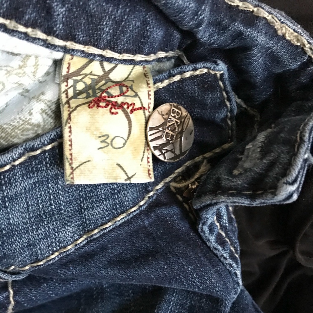 Size 30 BKE Sabrina cropped jeans.